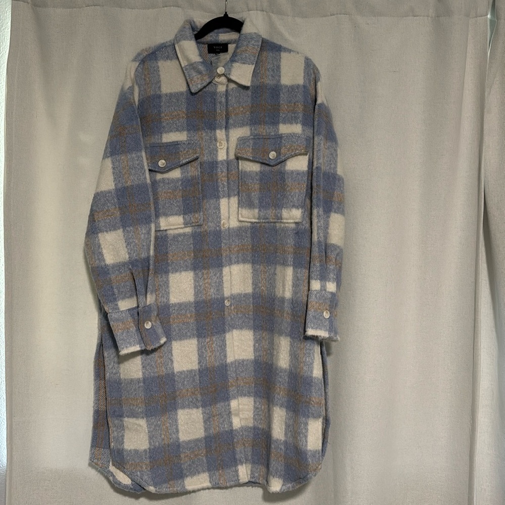 Plaid long, Shacket